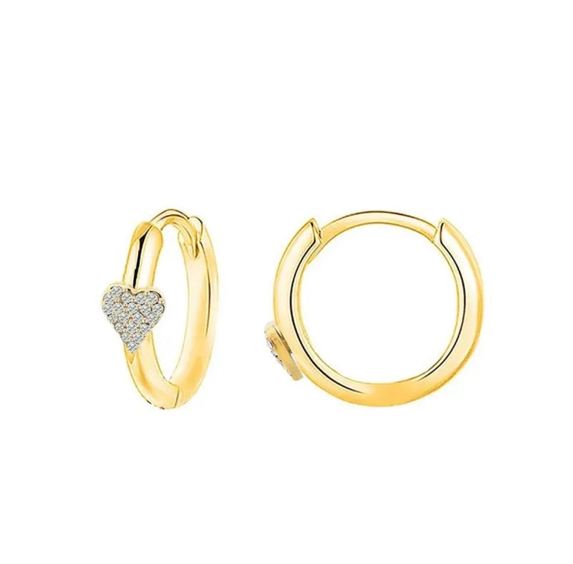 Mini hoops Cuoricino