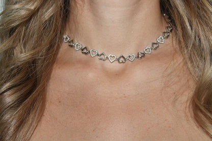 Collana Cuori di luce