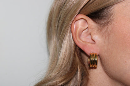 Orecchini Triple Glow