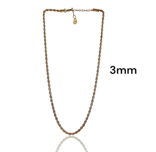 Collana Torchon 3 mm