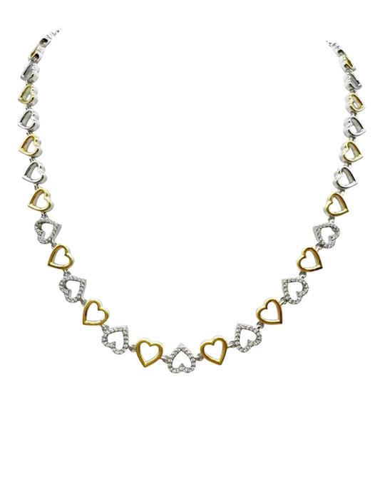 Collana Cuori di luce