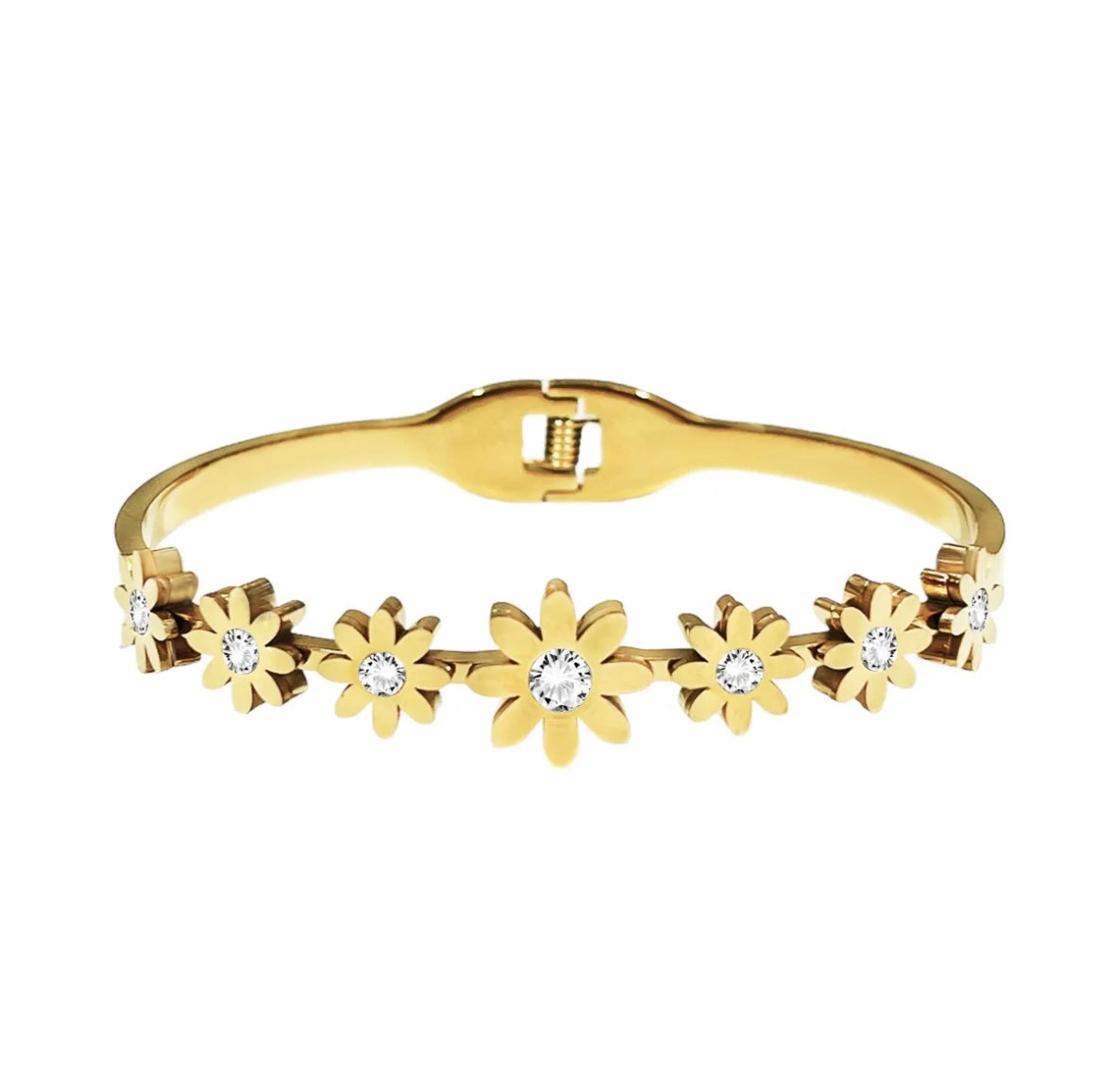 Bracciale rigido Fiori di Luce