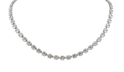 Collana Tennis White